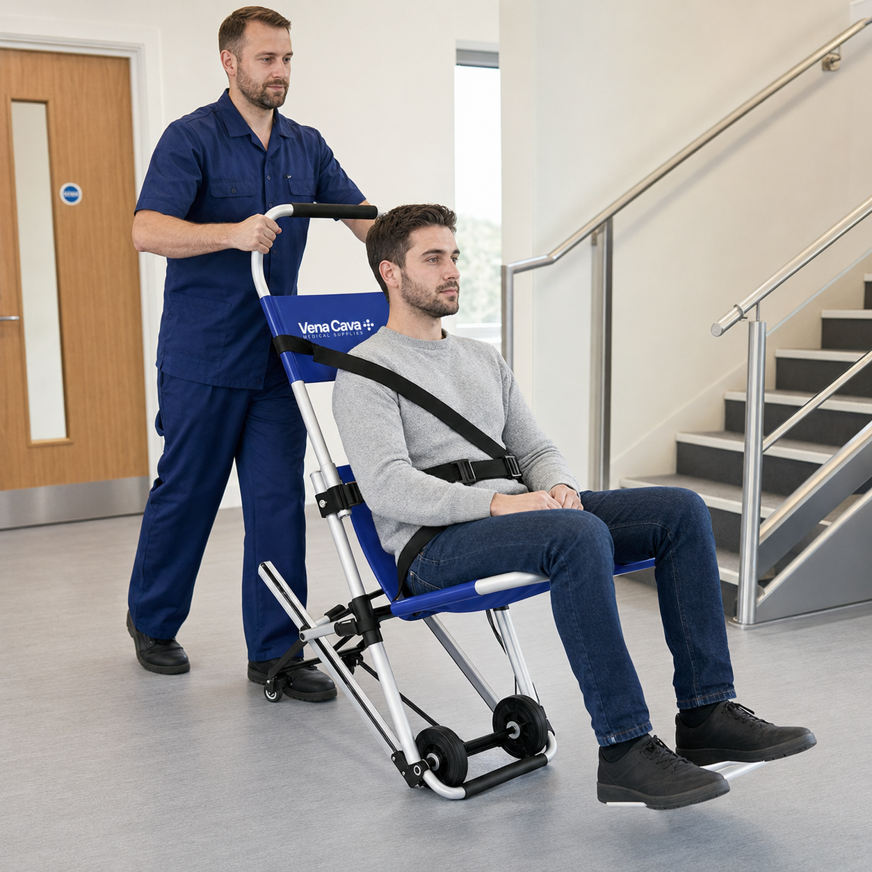 Safe Evacuation Chair – 159kg Capacity