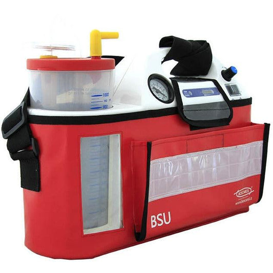 OB2012 Emergency Portable Suction Unit with Disposable Liner