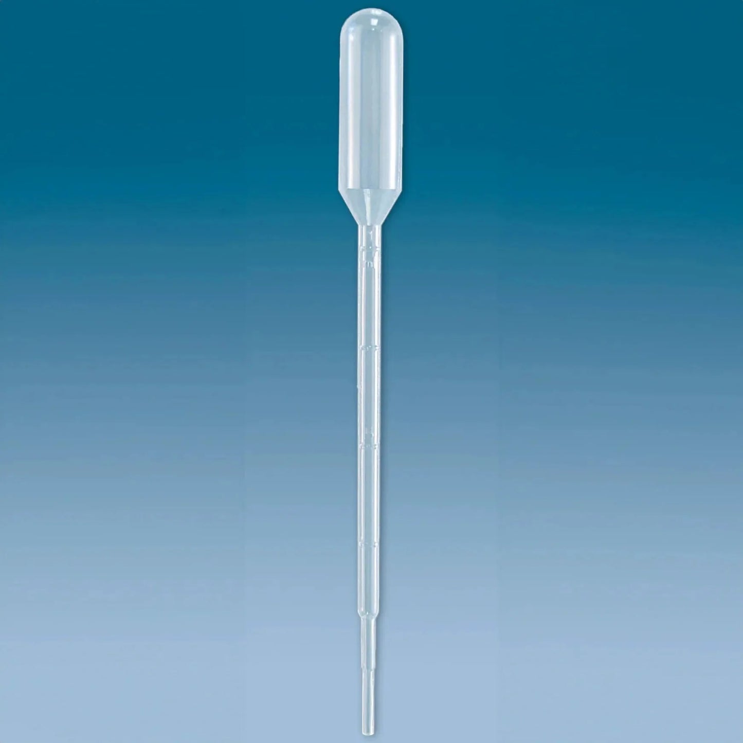 Set of 42 Sarstedt 1ml transfer pipettes with 0.25ml graduations, ideal for laboratory liquid measurement and transfer.