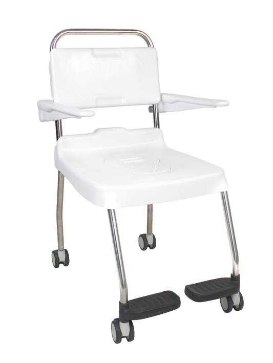 Easy Clean Commode / Shower Chair Bristol Maid