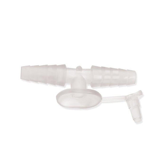 Carey Medical 3A manual flow regulator with control knob and pressure gauge for precise medical gas flow management.