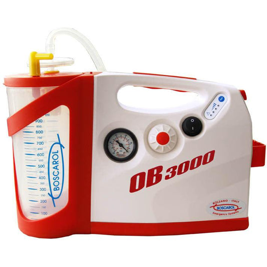 OB2012 Emergency Portable Suction Unit with Autoclavable Jar