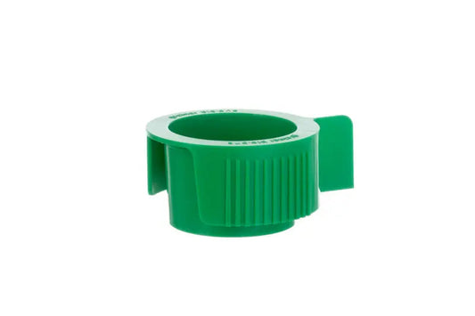GBO EasyStrainer 40 µm cell strainer fitting standard 50 mL centrifuge tubes, shown in clear view with sterile design