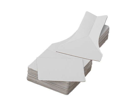 GV Health cardboard scoop and scraper with a sturdy handle, ideal for cleaning and scraping tasks.