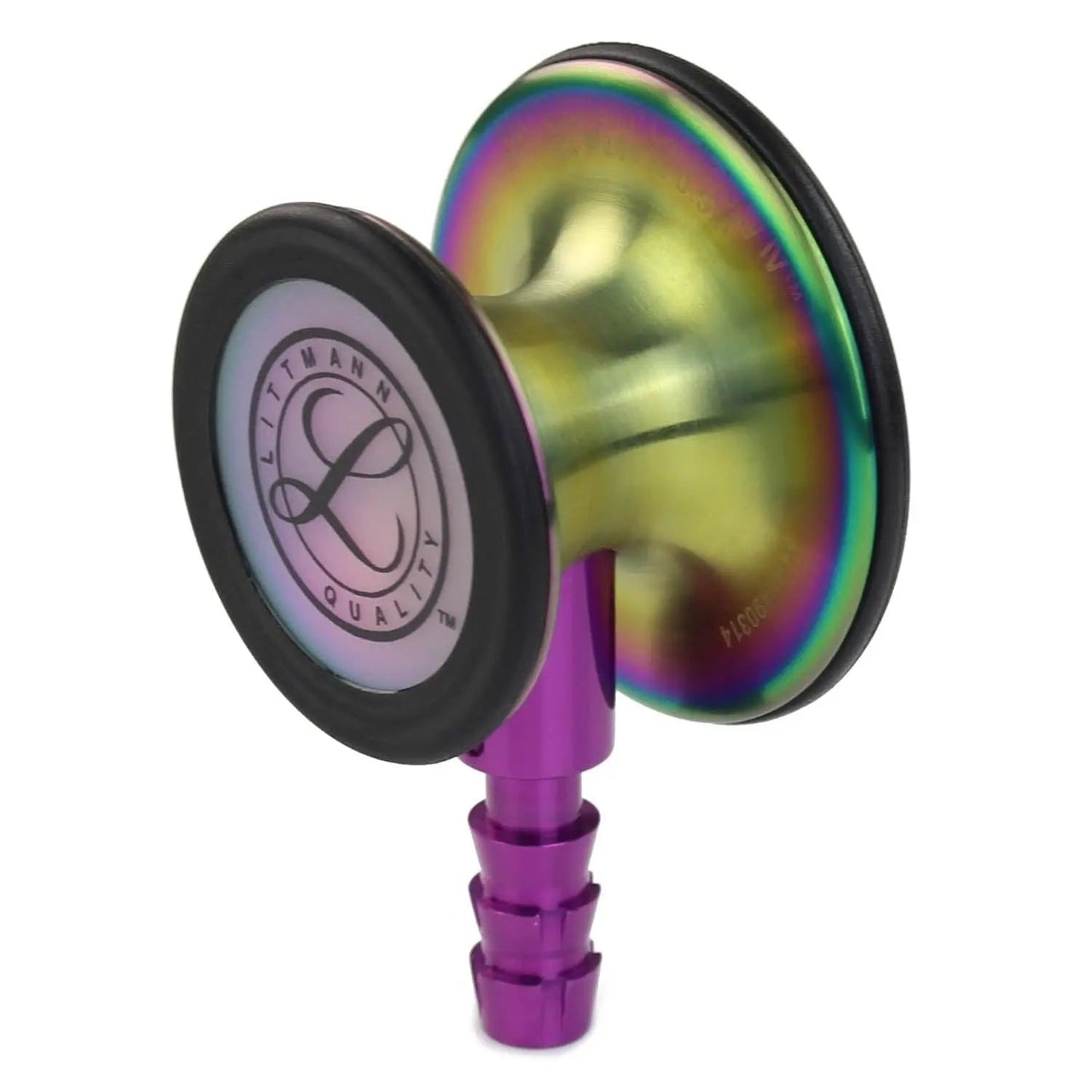 Littmann Cardiology IV Diagnostic Stethoscope: Rainbow & Plum - Violet Stem 6205
