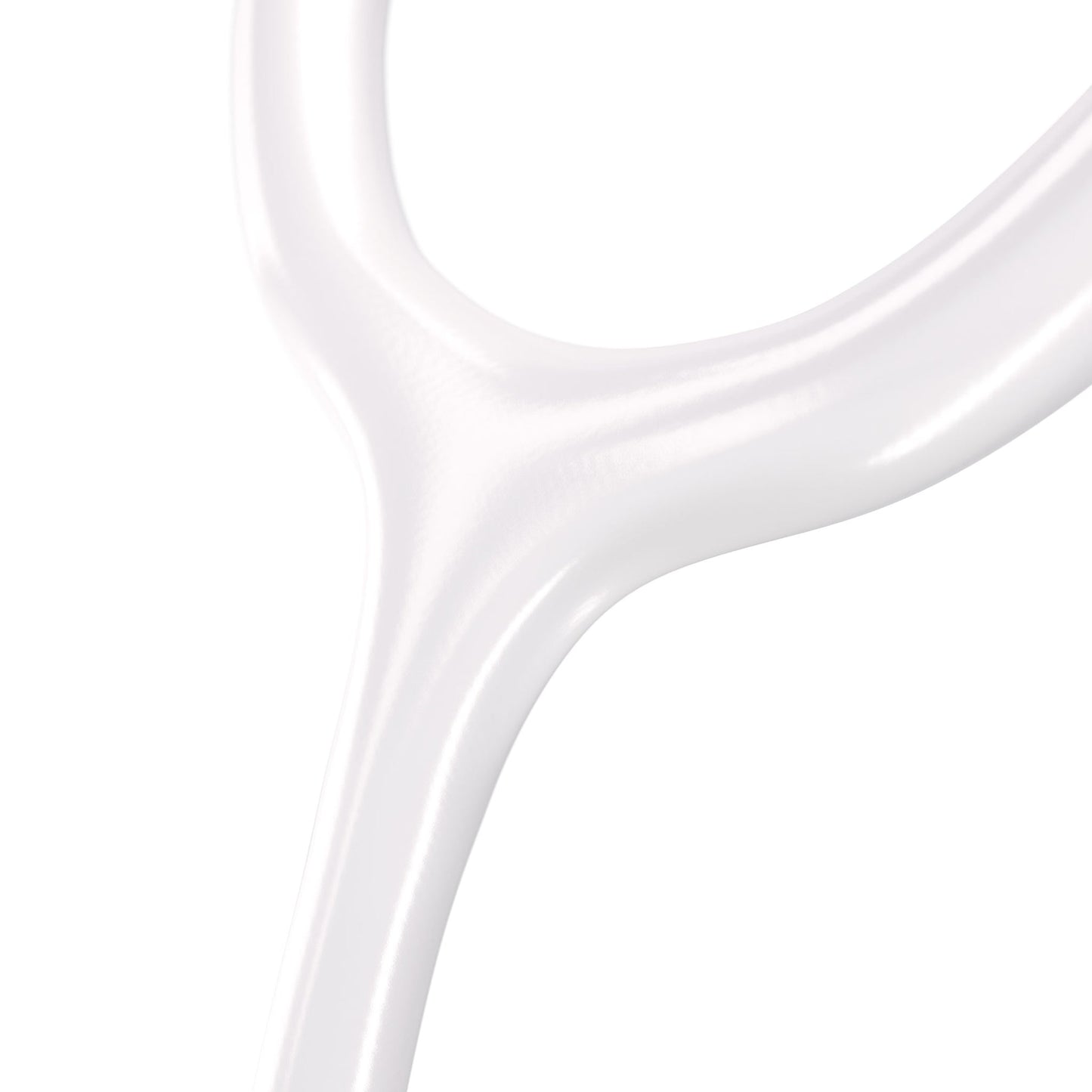 MDF Instruments Acoustica pink stethoscope with pinkalloy chest piece and white tubing, designed for medical professionals.