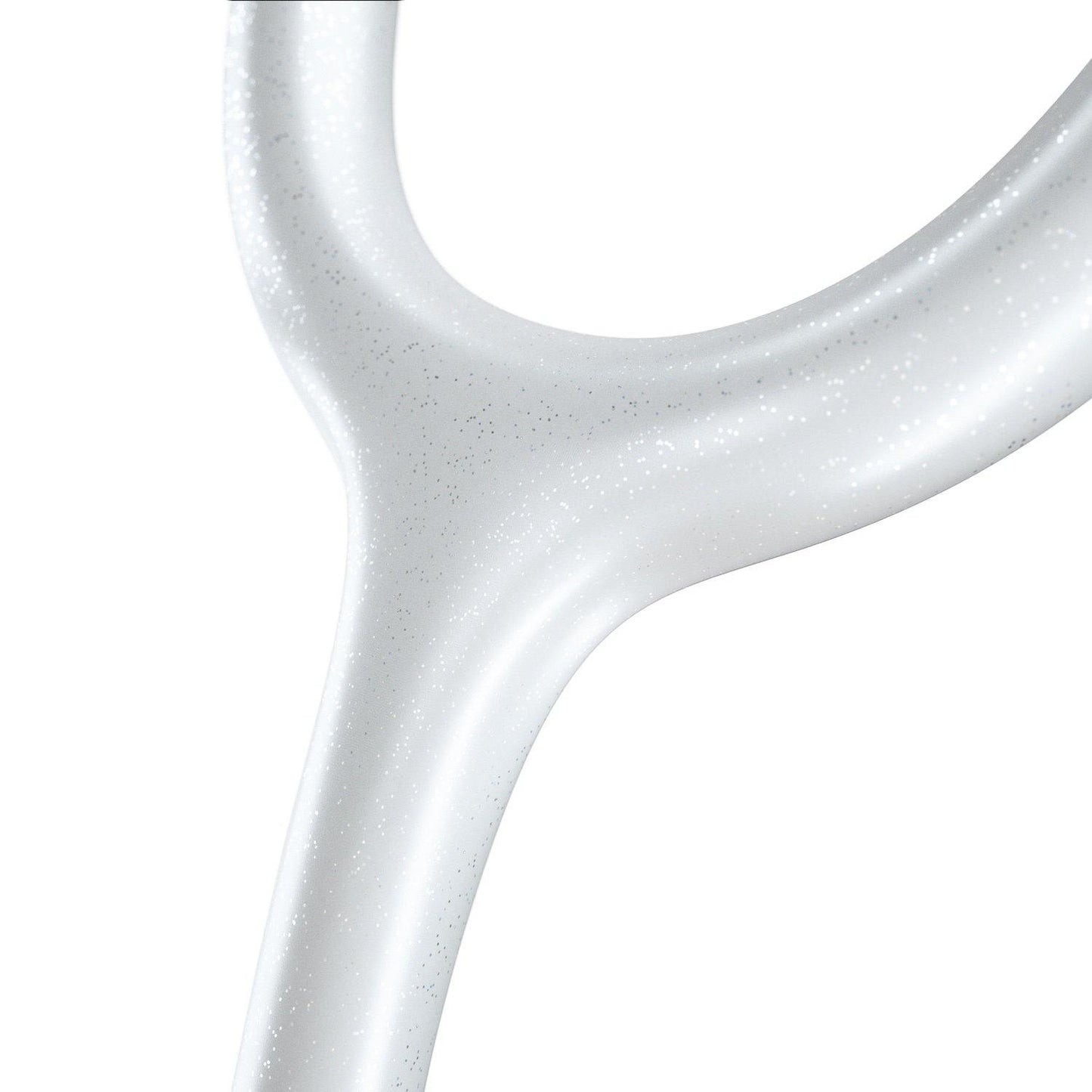 ProCardial® Adult Cardiology Stethoscope - White Glitter/Rose Gold