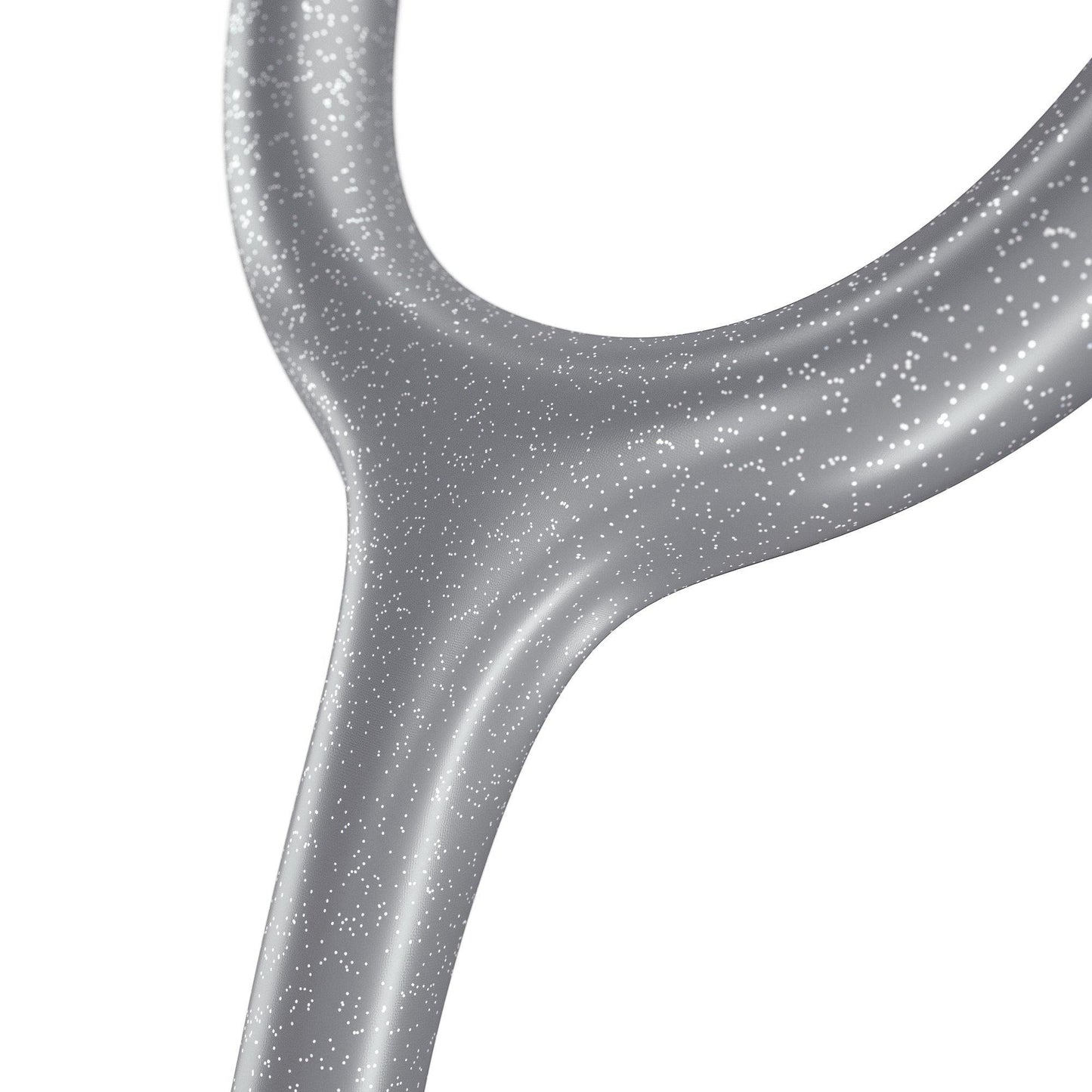 ProCardial® Titanium Adult Cardiology Stethoscope - Grey Glitter + Case