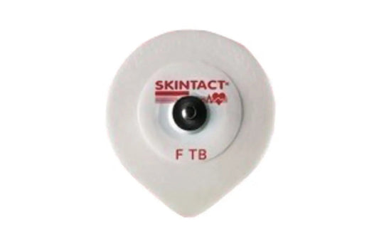 Skintact F-TB ECG electrode with adhesive backing for medical monitoring use