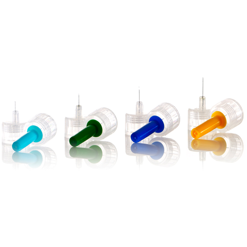 Owen Mumford Tricare diabetes injection pen needle, 6mm x 31G, 100-pack, designed for insulin delivery in diabetes management.