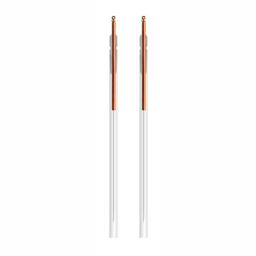 C-Type Copper Acupuncture Needles 0.30 x 75mm in a Guide Tube