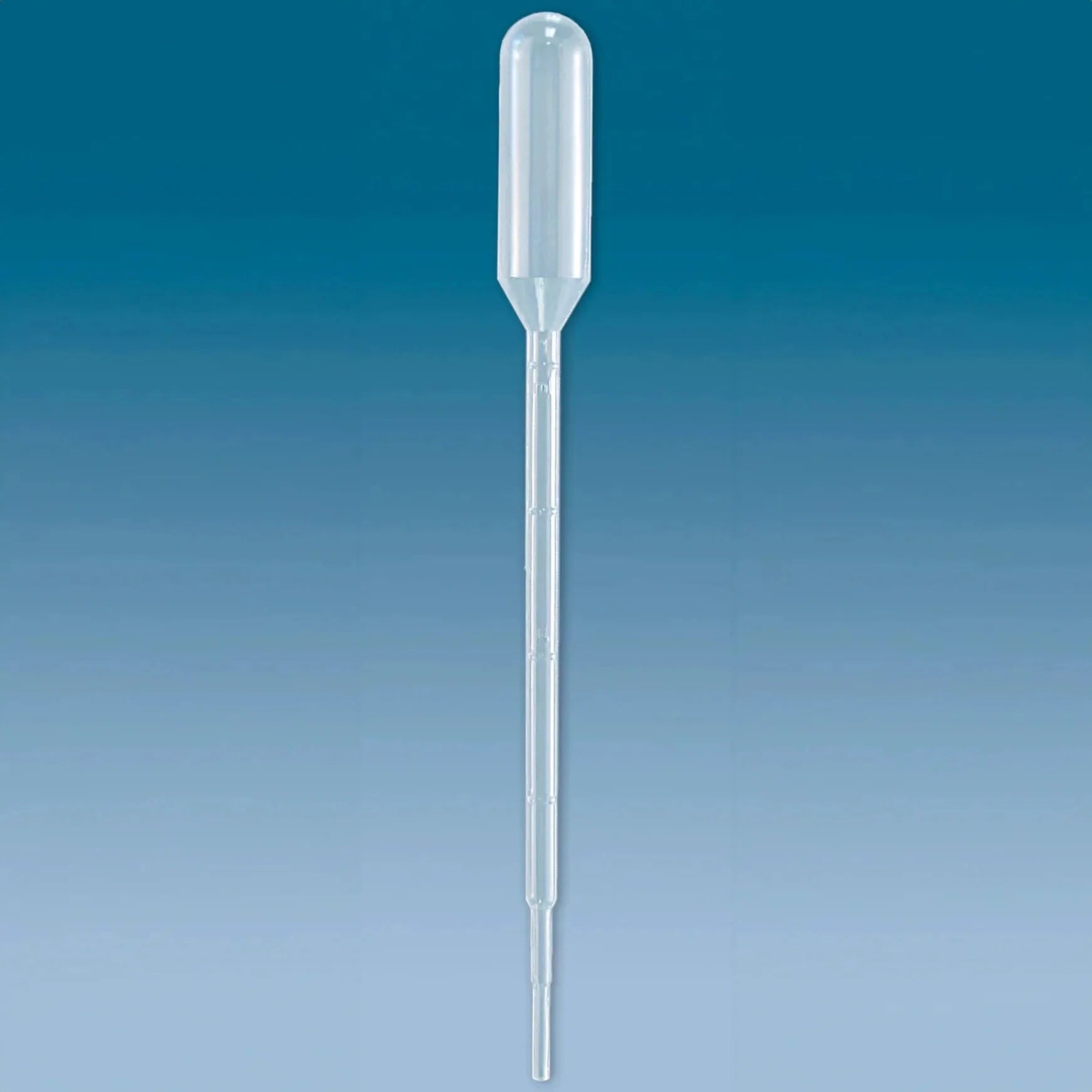 Set of 300 Sarstedt Ltd 1ml transfer pipettes with 0.25ml graduation marks, ideal for precise liquid measurement in labs.