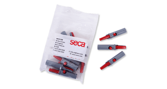 Seca Universal Alligator Clips for Disposable Electrodes (x10)