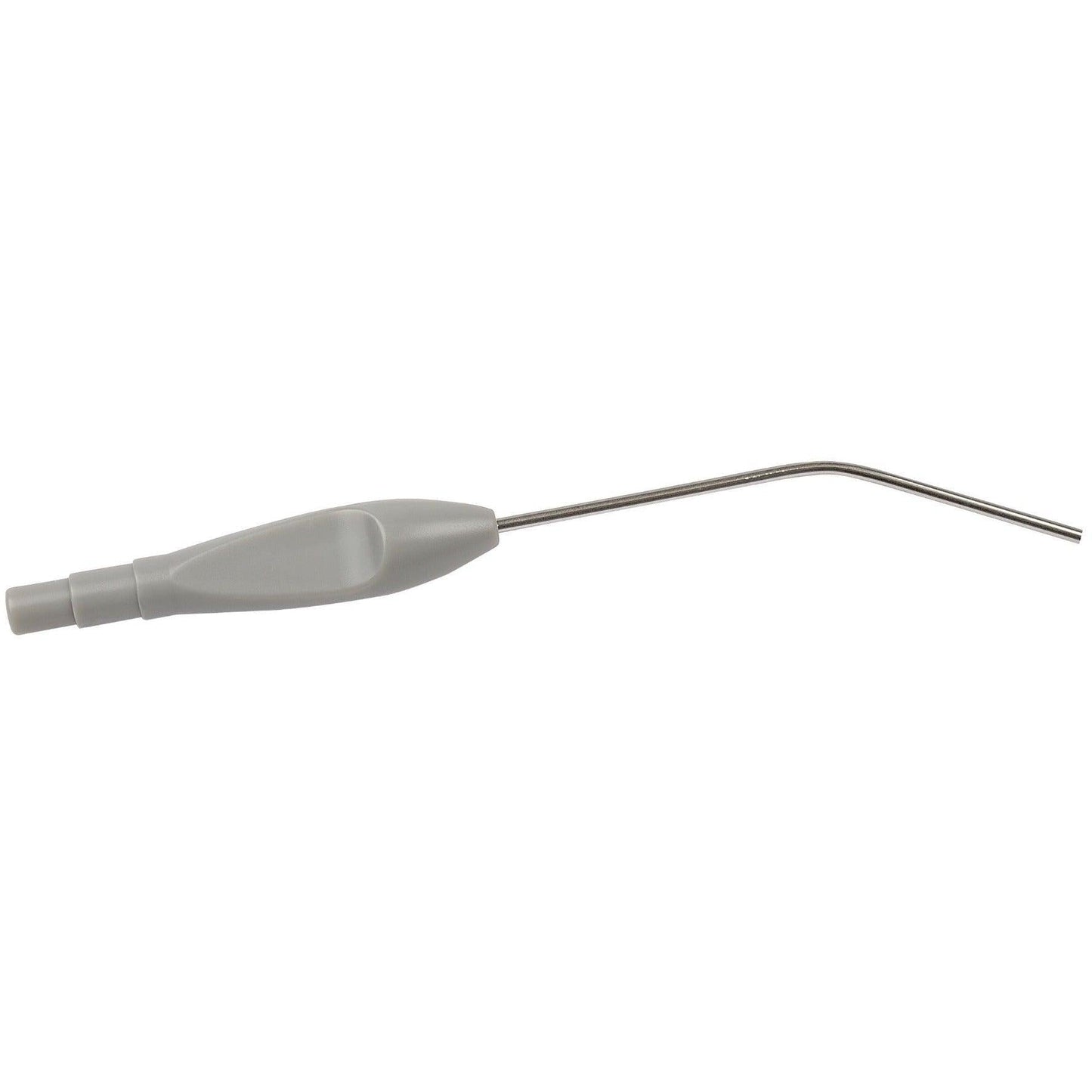 Set of 50 Sheffmed 30DEG Zoellner suction tubes, sterile medical-grade plastic tubes for suction procedures, displayed in a pack.