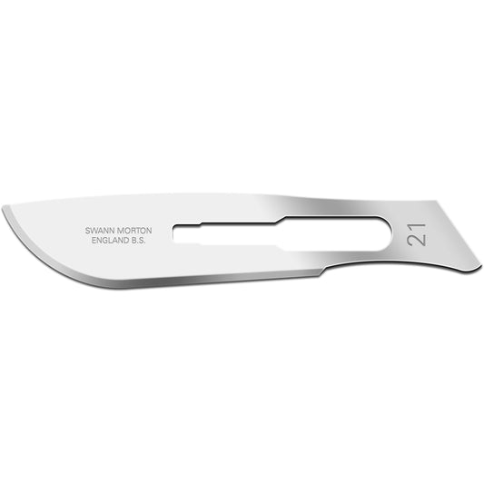 Retractable Safety Scalpel No.4 - Blade 21 - Sterile x 25