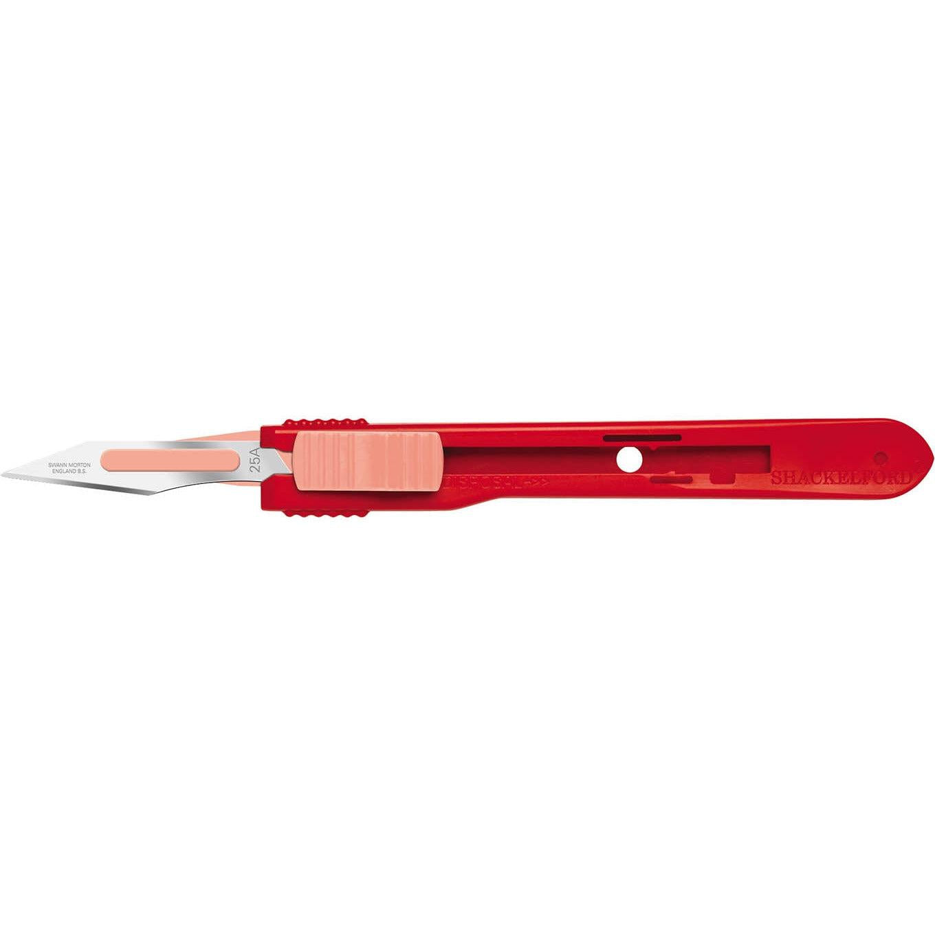 Retractable Safety Scalpel No.4 - Blade 25A - Sterile x 25