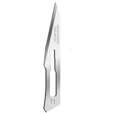 Sterile Disposable Scalpel No.11 Blade with Polystyrene Handle x 10