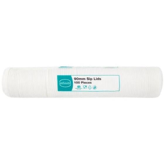 Sip Lids 90mm (100 pieces)